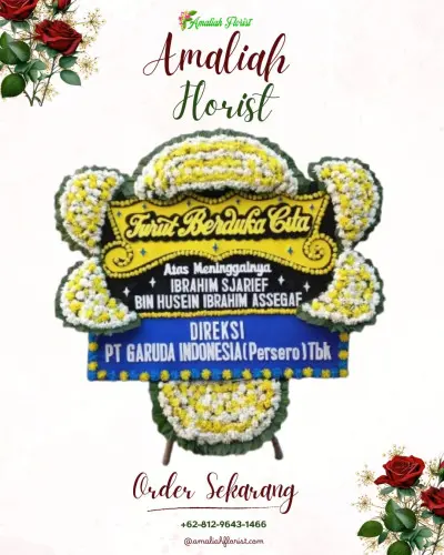 Papan Bunga Duka di Sindangsari